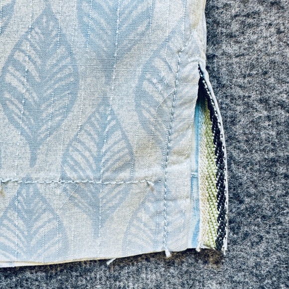 Tommy Bahama Silk Shirt XL Leaf Hibiscus Camp Button Up Aloha Tropical - Picture 6 of 11